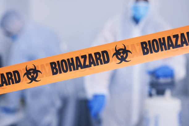 Professional Hoarding Cleanup technician working in Dowling, MI